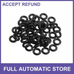 Fifty NBR Rubber O Ring Seal Gasket for Cars Trucks 4mm ID x 2mm CS Universal