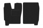 Dywaniki samochodowe welurowe do: Iveco Eurocargo II ciężarowy 160 (2002-2008) anthra