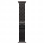 Titaanist rihm Apple Watch Ultra 2 49mm Series 10 9 8 7 6 5 jaoks Looduslik titaan Milanese silmusrihm IWatch'i jaoks Parachute pandlaga Ultra 2 49mm must