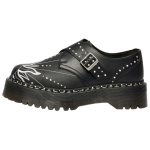 dr. Martens Monk Quad Solar Flare Nahast Vabaajajalatsid Unisex Jalan&otilde;ud Must 41811001 36 gray