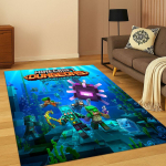 Klassikaline S-Sandboxs Multikate Pikselm&auml;ngu Vaip Magamistoa Elutoa Diivani Kodu Dekooriks, Laste Ala Vaip Libisemiskindel P&otilde;randamatt Kingitus 80x120cm