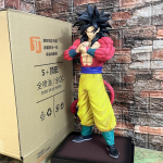 Uus 53cm 2%&Jt Studio Dragon Ball Anime Kujud Ssj4 Son Goku Kujud Super Saiyan 4 Goku PVC Kuju Kollektsiooni Mudel M&auml;nguasjad Kingitused valge