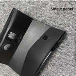 For NISSAN New QASHQAI New X-TRAIL Car cigarette lighter decorative panel USB panel Cigarette lighter socket cover plate Single panel gray