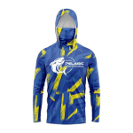 FRENESI v&auml;litingimustes UV-kaitsega kapuutsiga kalastuspluus 5XL