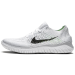 Nike Free Rn Flyknit 2018 Valge Puhta Platinum Naiste 942839-100 36.5