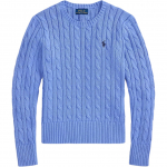 Polo Ralph Lauren Soonilise Koega Puuvillane Kampsun Pikkade Varrukatega Poniga Tikandiga Laste kampsunid 313901316-019 L