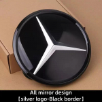 GLC GLB Auto Esiv&otilde;re Logo Valgus 3D LED Embleem Helendav Dekoratiivne Valgus Mercedes Benz W213 E-klassi jaoks