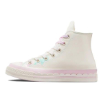 Converse 1970s Versatile High top Canvas Shoes Unisex White Pink A10947C 34