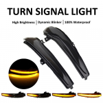 2 tk D&uuml;naamiline suunatuli Mercedes Benz C E S GLC W205 X253 W213 W222 V-klassile W447 LED-suunatulega K&uuml;lgpeegli indikaator