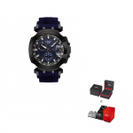 TISSOT Race Collection Kvartsliikumine 100m Veekindlus Meeste Kell Kell 43mm Sinine sihverplaat T115.417.37.041.00 Regular Watch Box