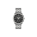 TISSOT Kutu Collection Kvartsmehhanism 100m Veekindlus Meeste Kellad Kell 41mm Must sihver T035.617.11.051.00 Silver Strap