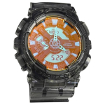 CASIO Unisex vedelkristall/analoog topeltn&auml;iduga seeria sinine kell GA110TLS-8A GA110TLS-8A Blue Dial
