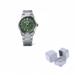 CASIO EDIFICE Mehaanilise liikumisega Roostevabast terasest rihmaga K&auml;ekell Meeste kellad Valge sihverplaat EFK-100D-- Blue Star Ring