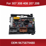 9675879480 Fit for Peugeot 307 308 408 for Citroen 207 208 used Old Engine Hood Fuse Box Unit BSM