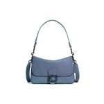 Coach Tabby 26 Klapiga Rhinestone C-logoga Pandlaga Nahast &Otilde;lakott Naiste &Otilde;lakott Pesta-Denim C4823-V5D61 Gift Box Set (Basic Set+Yellow Box)