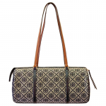 Tory Burch T Monogram Br&auml;nditr&uuml;kiga Muster T&otilde;mblukuga T&otilde;mblukuga K&auml;ekott Naiste k&auml;ekotid Tumesinine 162743-405 Basic Set (Bag+Dust Bag)