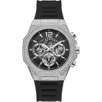 GUESS Sport Must/H&otilde;bedane Silikoon Meeste Kvarts GW0518G1 must
