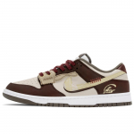 Nike Dunk Vahetu edu Kulumiskindel Libisemiskindel Madala s&auml;&auml;rega Rula kingad Meeste veinipunane HF5441-111(Meeskond A-) 41