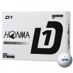 HONMA 2024 Honma D1 BT2401 Valge 12 (1 tosin, t&uuml;kki) valge