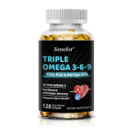 Kolmekordne Omega 3-6-9 Kompleks 120 pehmet kapslit Toidulisand 120 capsules