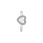 Pandora S&uuml;damikukujuline Sterlingh&otilde;bedast S&otilde;rmus Naiste s&otilde;rmused 190861CZ Box,5 gray