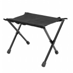 V&auml;litingimustes kasutatav kaasaskantav kokkuklapitav tool Matkamine Multifunktsionaalne alumiiniumsulamist poni v&auml;ljaheide must