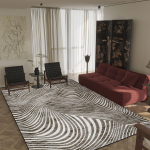Luksuslik leopardimustriga vaip Pehme flanellvaip elutuppa magamistuppa P&otilde;hjamaade loommuster p&otilde;randamatt 60x90cm