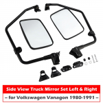 K&uuml;ljevaate veoauto peeglite komplekt vasak ja parem Volkswagen Vanagonile 1980-1991