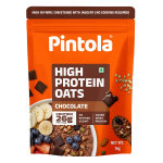 PINTOLA 25g K&otilde;rge valgusisaldusega kaer 1kg, Tume &scaron;okolaad, Rafineeritud suhkruta, Mandlite, rosinate, k&otilde;rvitsa- ja chia seemnetega, 8g kiudaineid, Rullkaer kaalulangetuseks
