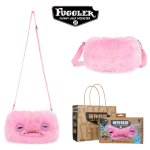 Fuggler Kole Hamba Koletis Pehme M&auml;nguasjakott Crossbody Kott Armas Pehme Rahakott Seljakott Kawaii Rahakott T&uuml;drukutele Multikoomikilooma Kett-rihmaga pink