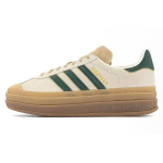 Adidas Gazelle Bold Magic Beige Collegiate Green Naiste ID7056 39