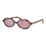 Miu Miu Ovaalsed P&auml;ikeseprillid Roosad Naiste Prillid MU-04ZSF-VAU50D Eyeglass Case/Pouch+Box