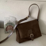 Matt nahast suure mahutavusega k&auml;ekott naistele kaenlaaluse &otilde;lakott Mood Messenger Crossbody kotid naistele Luksuslik disain kandikud 30x 9x21cm