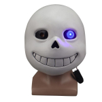 Undertale Sans lateksmask Halloweeni kost&uuml;&uuml;mi, peo v&otilde;i otse&uuml;lekande naljade jaoks