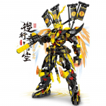 Uus SunWuKong S&otilde;dalane Mehh Robot Ehitusklotsid M&auml;nguasjad DIY Chinoiserie Tegevuskuju Telliskivi Laste Linna Ehitus Display M&auml;nguasi
