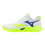 Mizuno WAVE MOMENTUM PRO unisex madalad nahast mugavad vastupidavad vabaaja v&otilde;rkpallijalatsid valge roheline V1GA254039 40