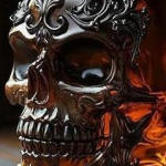 Halloweeni kaunistused Kolju dekanter Kolju kujuline viski dekanter pudel K&auml;sitsi valmistatud gooti klaaspudel kodubaari jaoks Halloweeni CN brown