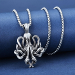 Moodne Trend Kaheksajalg Niche Luksuslik Kaelakee Ripats 60CM(Necklace Long)