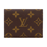 Louis Vuitton &Uuml;mbrikuga visiitkaardihoidja Pruun Monogramm L&otilde;uend Meeste Rahakotid M63801