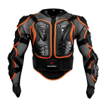 Uued mootorrattajakid Meeste t&auml;iskeha soomuskaitsejakid Motokrossi Enduro v&otilde;idus&otilde;idu Mootorratta kaitseriietus S-4XL MC1001-Orange-XL gray