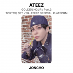 ATEEZI KULDNE TUND : Osa.3 TOKTOQ SET VER. ATEEZ AMETLIK PLATFORM Ametlik fotokaart SEONGHWA