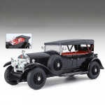 1:24 Rolls Royce Phantom I 1925 Luksuslik Klassikaline Retro Sedaan Sulamist Valatud Mudelauto Kodused Trendikad M&auml;nguasjad Kaunistused S&uuml;nnip&auml;evakingitus must