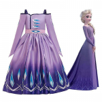 Disney Lumekuninganna 2 Cosplay Elsa Anna Printsessi Kleit Festivali Peo Vabaaja Suvine T&uuml;drukute Kleit Lumekuninganna Fantaasia Beebit&uuml;druku Kleit v&auml;hem