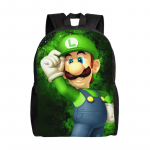 Multikas Roll Luigi's Mansion Unisex Seljakott S&uuml;learvuti Koolikott Kolledži &Uuml;li&otilde;pilase Kotike Kerge P&otilde;hiline P&auml;evakott T&auml;iskasvanud Teismelised Lapsed v&auml;hem