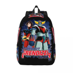 Kohandatud UFO Robot Goldorak G-Grendizers L&otilde;uend Seljakott Meestele Naistele Kooli &Otilde;pilaste Raamatukott Anime Mehaaniline S&otilde;dalane Kotid black