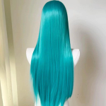 Ashely platina blond parukas 26 tolli 13x4 pitsist esiosa parukas pikk sirge s&uuml;nteetiline pitsist parukas k&otilde;rge temperatuuriga kiud Cosplay jaoks (as the picture,24inches&150%&1pc) white