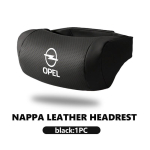 Opelile Ergonoomiline Nappa Nahast Auto Kaelapadi Mugavaks S&otilde;iduks Corsa Mokka Astra Cascada Adam Insignia Meriva Vectra Hj3 black