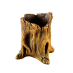 Rustikaalne k&auml;nnujuur puidust lillepoti imitatsioon kodu kaunistus puidus&uuml;&uuml; imitatsioon puidust lillepott bonsai tsement black