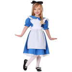 Alice Imedemaal Kost&uuml;&uuml;m T&uuml;drukutele Lastele Fantasias Neiu Neiu Cosplay Halloween Karnevalipidu Pidulik Riietus XL white