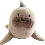 35cm Kawaii Pruun H&uuml;ljes Pehmem&auml;nguasi T&auml;idisega Veeloom Cosplay Nukk Seltsiline Mehe Kingitus 35cm beige